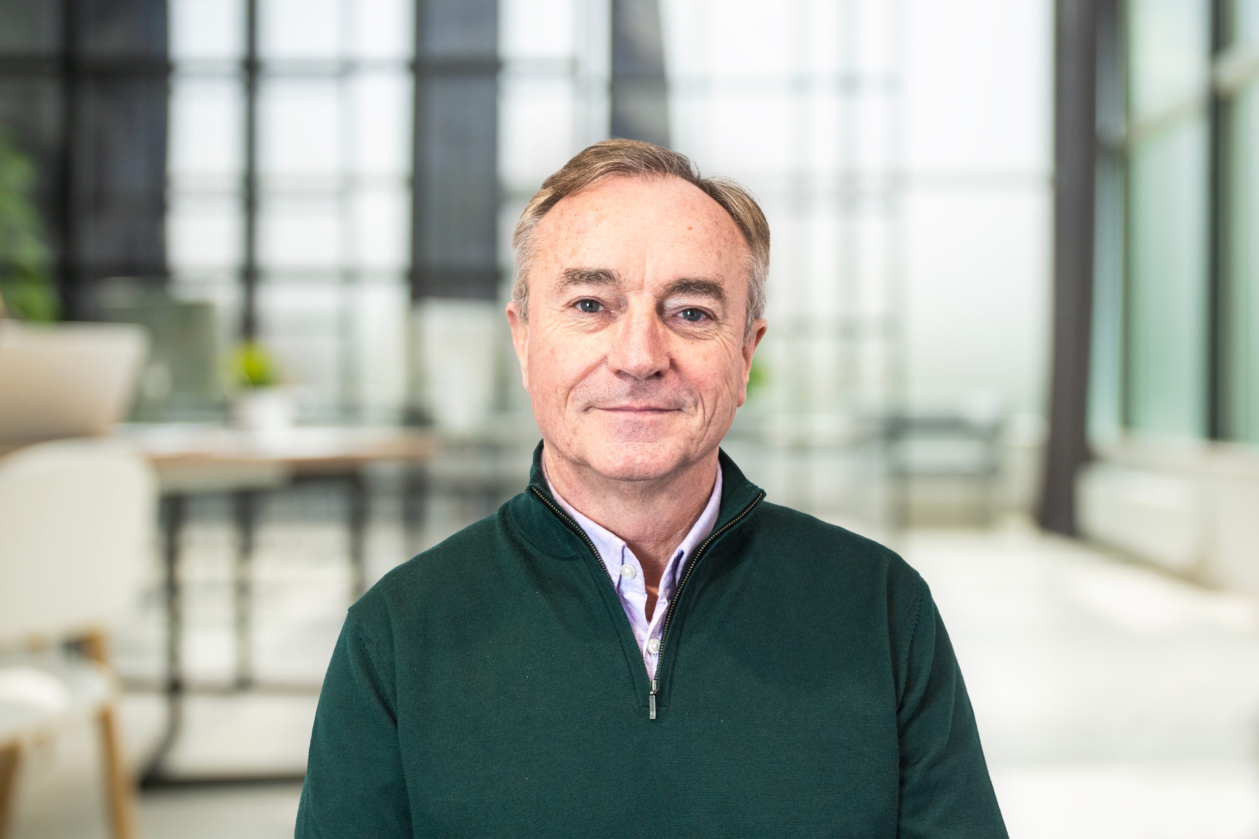 Business office without people with blurred bokeh background